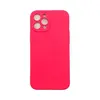 Capa Iphone 12 Pro Max Silicone Aveludada Protege Câmera Colorida Capinha Anti Impacto Iphone 12 Pro Max:rosa Shock