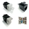 Keystone Seccon Jack, Cat6, Rj45, Preto