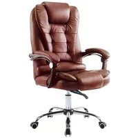 Cadeira Office Prizi Presidente Fresh, Até 120Kg, Marrom