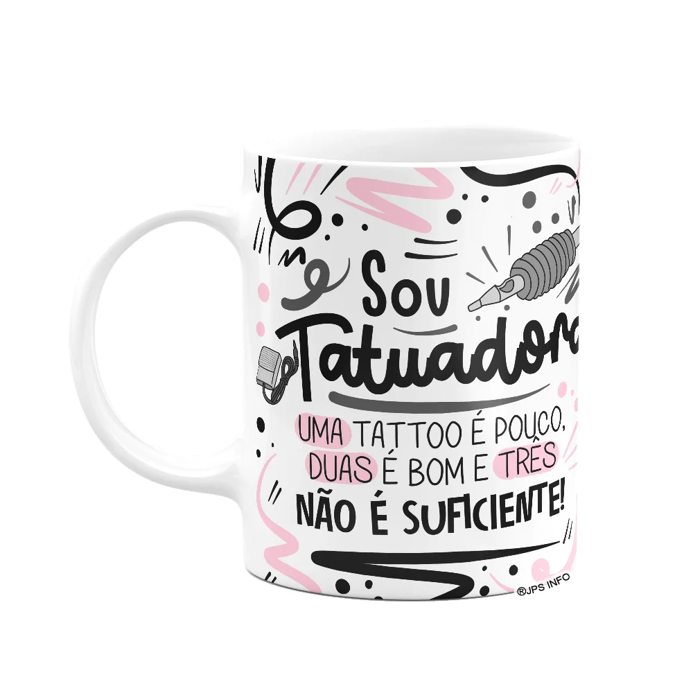 Caneca Profissões Tatuadora