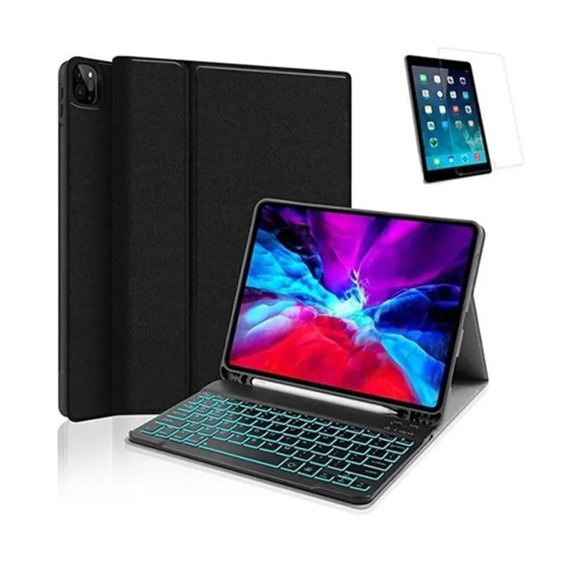 Capa Tecld Retroiluminado Mou Bluetooth P/ipad 7ª 10.2 Pel