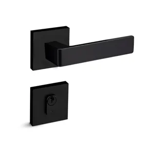 Fechadura Modena Externa 529-55pe Rq2 Ept Preto Textura 55mm Pado