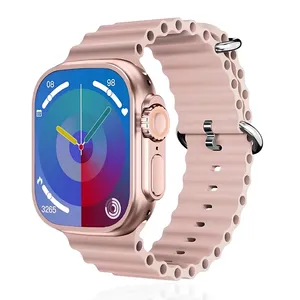 Relógio Smartwatch Ws26 Ultra 2 Mini 42mm Com 4 Multiiras Premium Cor:rosa