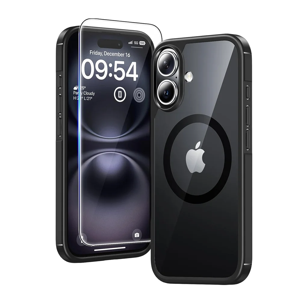 Capa Magnética Iphone 16 6.1" Proteção Militar + 38 Ímãs