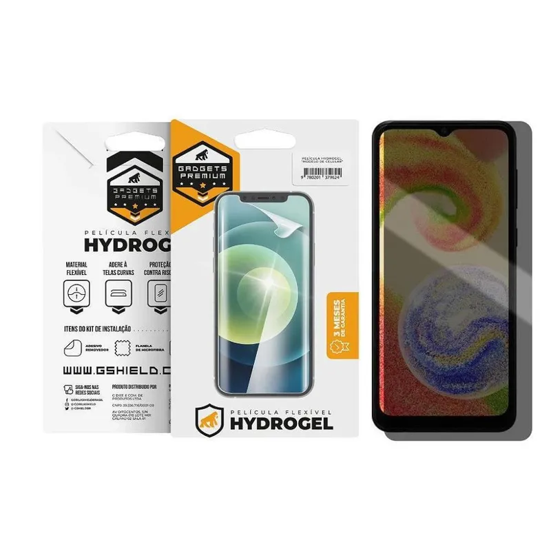 Película Para Samsung Galaxy A04, Privacidade Hydrogel ,Gshield