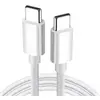 Cabo Usb-c Para Tipo-c Turbo Carregamento Rápido De 1 Metro, Cabo De Dados, Reforçado Compatível Com Iphone 15 E Android