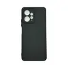 Capa Xiaomi Redmi Note 12 4g Silicone Aveludada Protege Câmera Colorida Capinha Anti Impacto Redmi Note 12 4g:preto