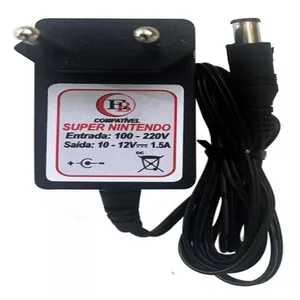 Fonte Para Super Nintendo Snes Bivolt 110/220 Automática