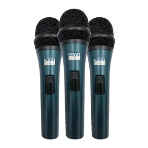 Kit 3 Microfones Dinâmico Com Fio Tk 22c Onyx