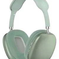 Fone Ouvido Headphone Bluetooth Microfone Max P9 Air Sem Fio Cor Verde