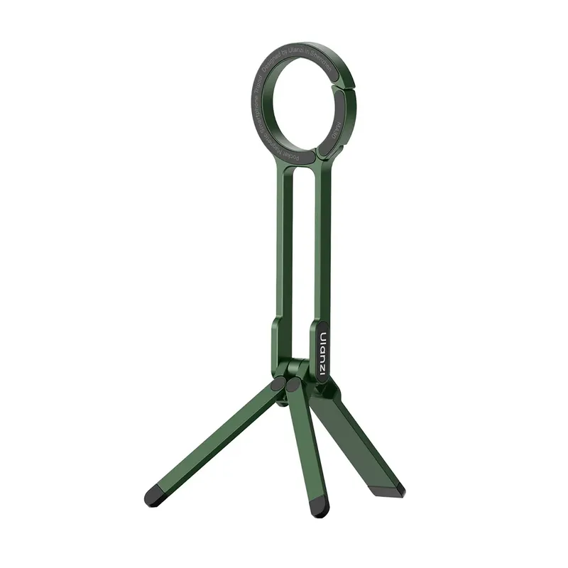 Ulanzi Ma30 Tripé Celular Portátil Com Mosquetão Verde