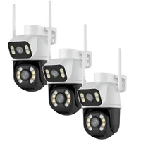 Kit Câmera De Segurança Externa Interna Ptz A28 Wife Smart Hd Visao Noturna Lente Dupla Prova D'água Sensor De Movimento