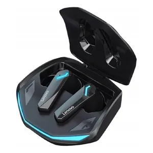 Fone de Ouvido Gamer Sem Fio Lenovo GM2 Pro, Bluetooth 5.3, Preto