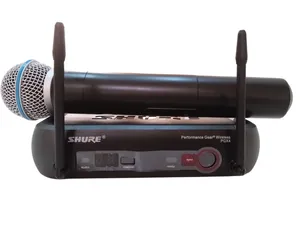 Sistema Sem Fio Shure Pgx4 Com Microfone De Mão Beta 58a