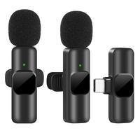 Microfone De Lapela Sem Fio Para Live Com Celular Telefone