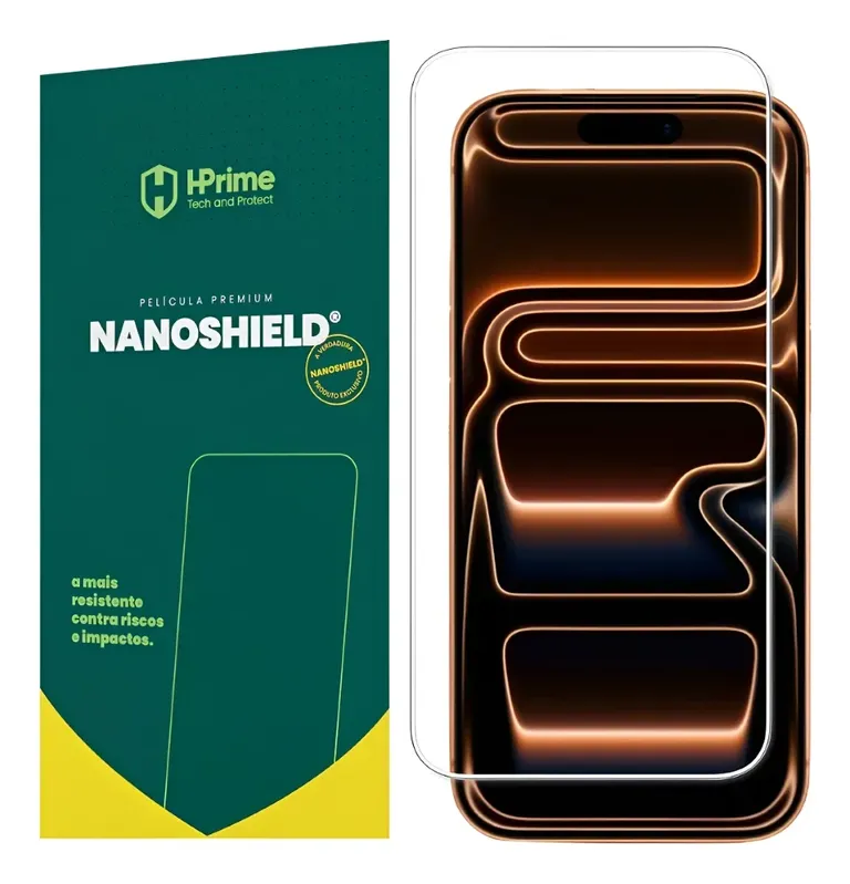 Película Premium Hprime Nanoshield Apple Iphone 17 Pro Tela 6.3