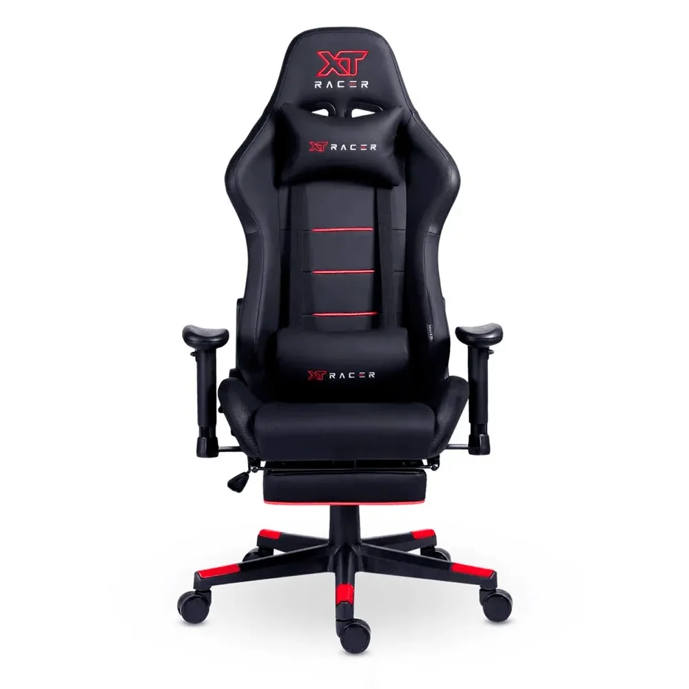 Cadeira Gamer XT Racer Attack Preta e Vermelha