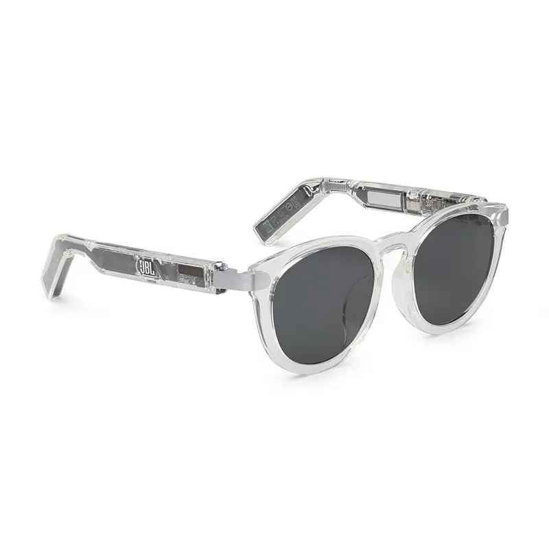 Óculos de Sol com Som Bluetooth JBL Soundgear Frames Round, 2 Mics, Perolado - JBLSNDGEARFMSRPRL
