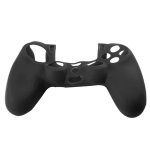 Capa Protetora Silicone Para Controle Do Playstation 4 Preta