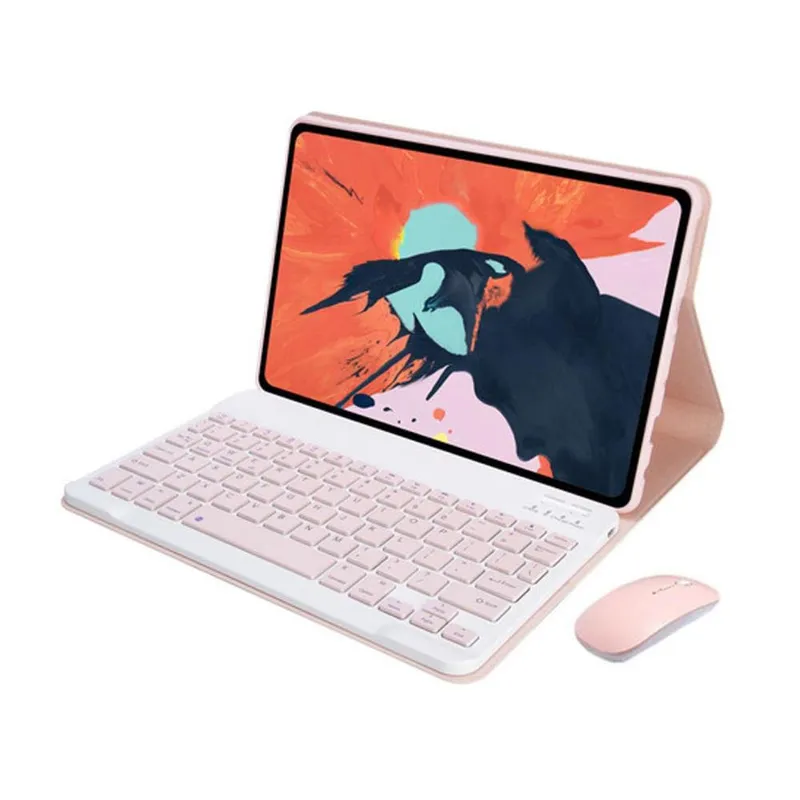 Teclado Sem Fio, Capa E Mouse Para Galaxy Tab S9
