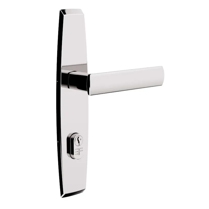 Fechadura Design Externa Espelho Grazia 55mm Cromado 813e81755cr 3f