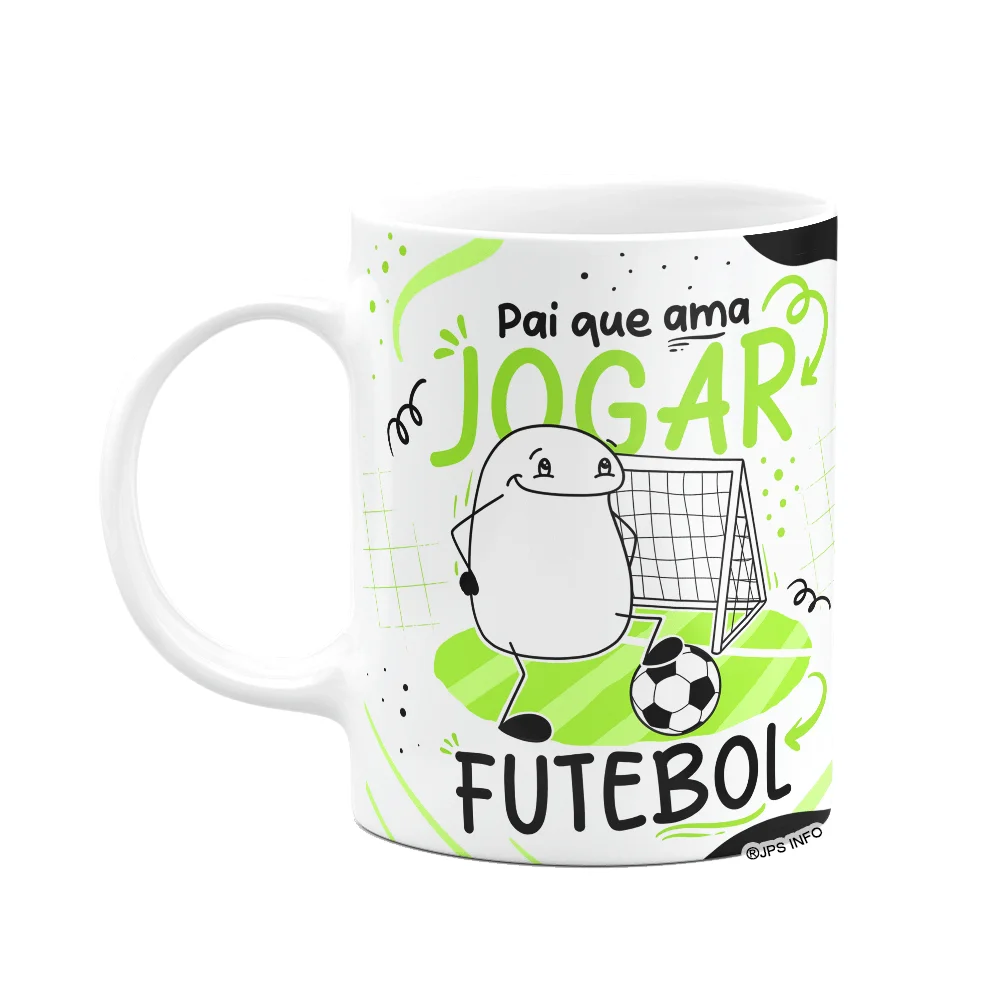 Caneca Flork Dia Pais Futebol