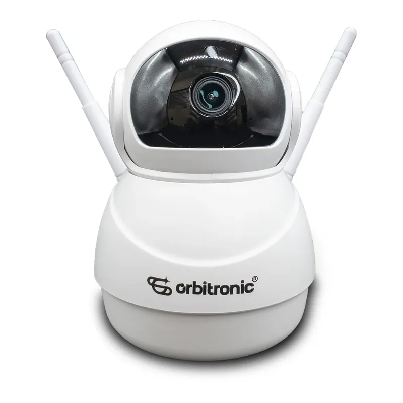 Camera Segurança Robô Panoramica Espia Wifi Orb766 Orbitronic
