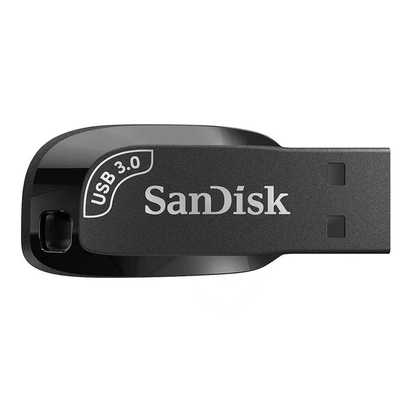 Pen Drive 256GB SanDisk Ultra Shift, USB 3.0, Preto - SDCZ410-256G-G46