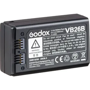 Bateria Original Godox VB26B para V1, V100, V850 III, V860 III