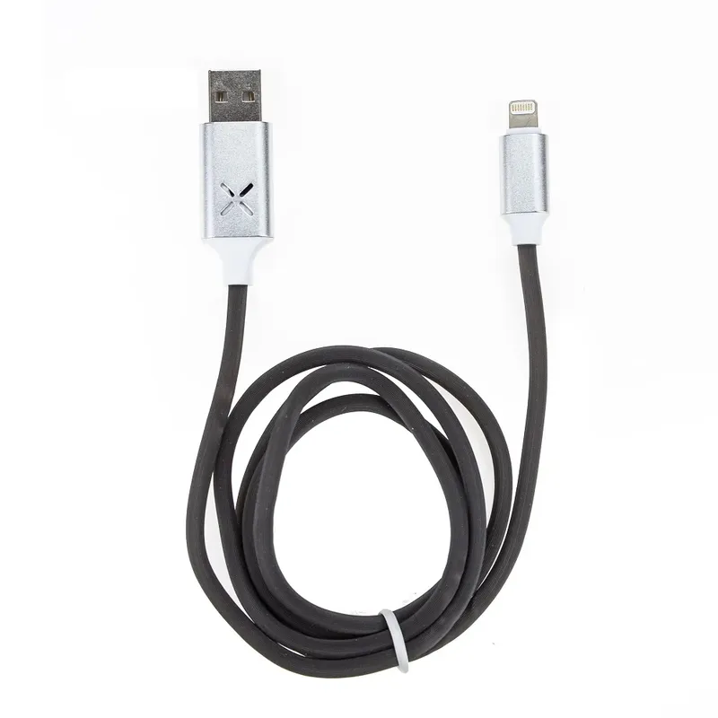 Cabo Carregador Comp Para Iphone C/ Led Ativado Por Som 1m