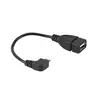 Cabo Otg Evus Micro Usb Para Usb 2.0 C-076 15cm