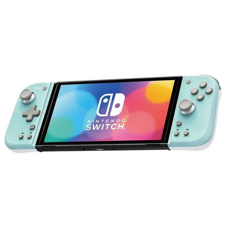 Controle Portátil HORI Split Pad Compact (VERDE MENTA) - Licenciado Oficialmente Nintendo [nintendo_switch]