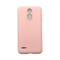 Capa Lg K9 / K8 2018 Silicone Aveludada Colorida Capinha Anti Impacto Lg K9 / K8 2018:rosa Bebê