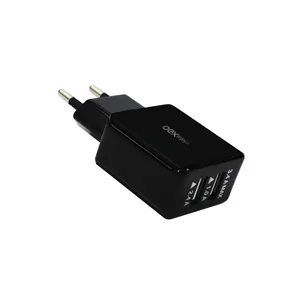 Carregador De Tomada 2 Entradas Usb Oex Cg201 Preto