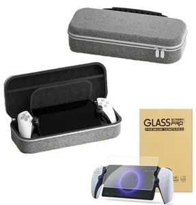 Case Estojo Rígido Para Ps5 Portal Bolsa + Pelicula Vidro