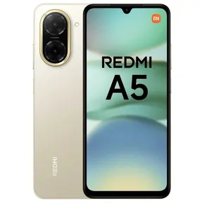 Smartphone Xiaomi Redmi A5. 128GB. 4GB RAM. Câmera 32MP, Tela 6.88", Gold