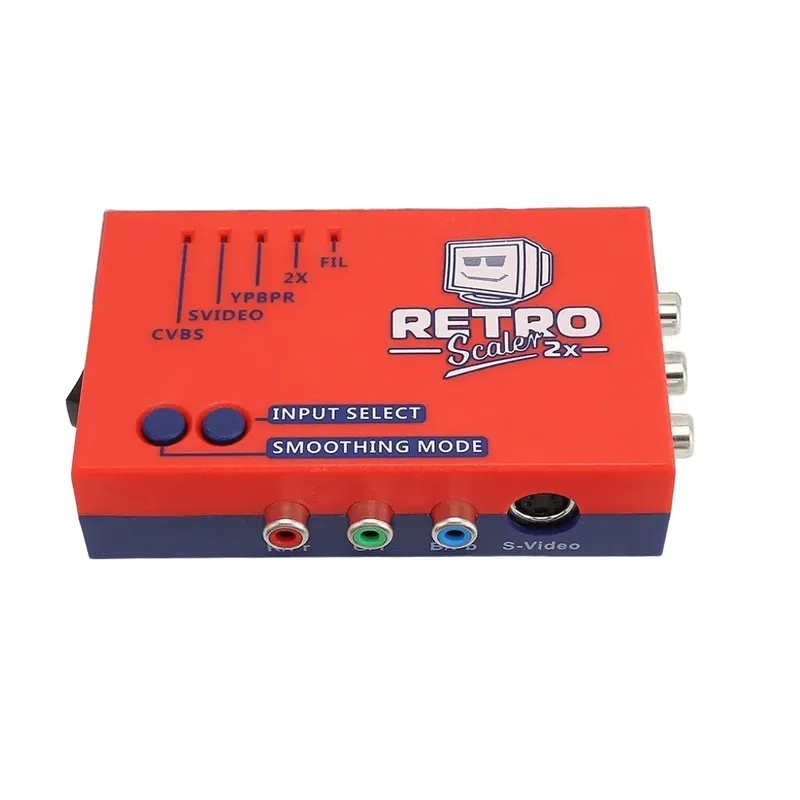 Conversor Retro Scaler 2x HDMI Rca Componente Retroscaler Upscaler