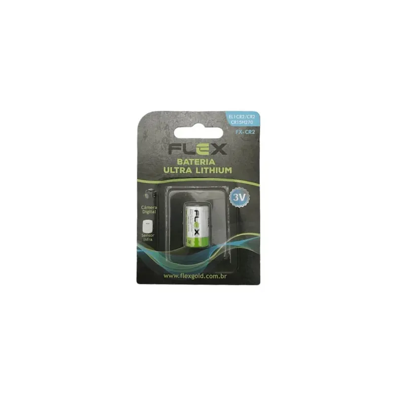 Blister 1 Unid. Bateria Cr2 Ultra Lithium 3v Flex - Fx-cr2