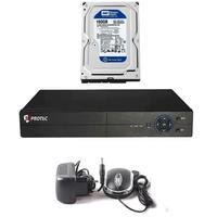 Kit Protec, DVR Multi HD, 8 Canais, Stand Alone, Acesso Remoto + HD 160GB + Fonte 2a