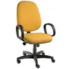 Cadeira Office Presidente, Com Braços, Linha Confort Plus, Amarelo