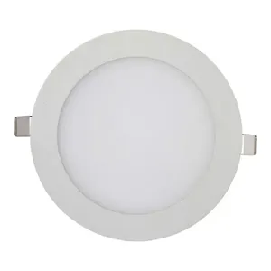 Painel De LED Embutir 12w Redondo Branco Frio Bivolt