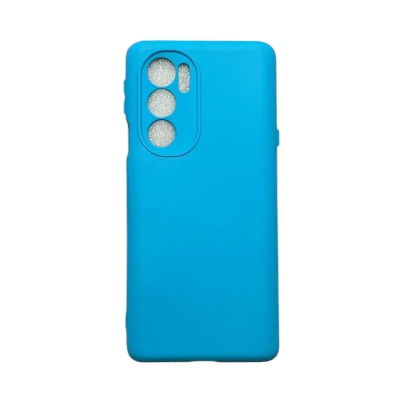 Capa Moto Edge 30 Pro Silicone Aveludada Protege Câmera Colorida Capinha Anti Impacto Mt Edge 30 Pro:azul Céu