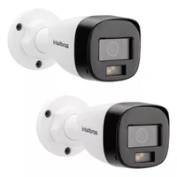 Kit Intelbras 2 Câmera Segurança Multi Hd Vhd 1120 B Full Color Imagem Colorida Noturna E Diurna