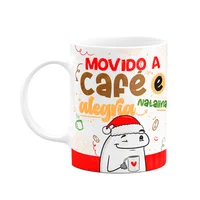 Caneca Flork Natal, Movido A Café E Alegria Natalina