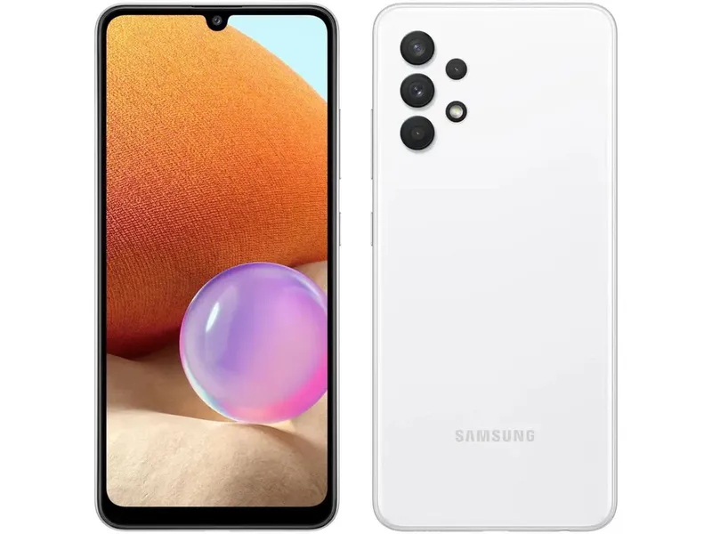 Usado: Samsung A32 128 Gb Branco - Excelente
