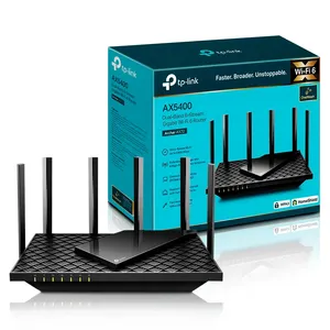 Roteador Tp-link Archer Ax72 Dual-band 2,4/5ghz Gigabit Wi-fi 6 Ax5400 Usb 3.0 6 Ant Fixas