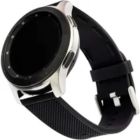 Comit - Kit De Banda Para Samsung Galaxy Watch 42mm, Watch Active E Watch Active 2 - Tecido Preto/bluestone/preto-52375bbr