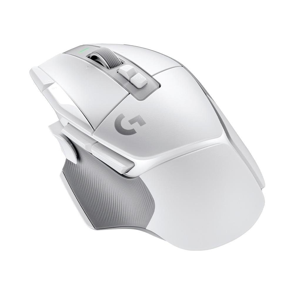 Mouse Gamer Sem Fio Logitech G502 X Lightspeed 25600 DPI 13 Botões Switch Branco