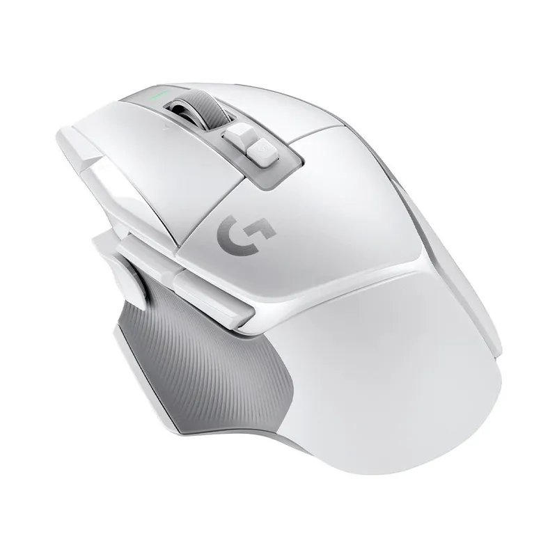 Mouse Gamer Sem Fio Logitech G502 X Lightspeed 25600 DPI 13 Botões Switch Branco