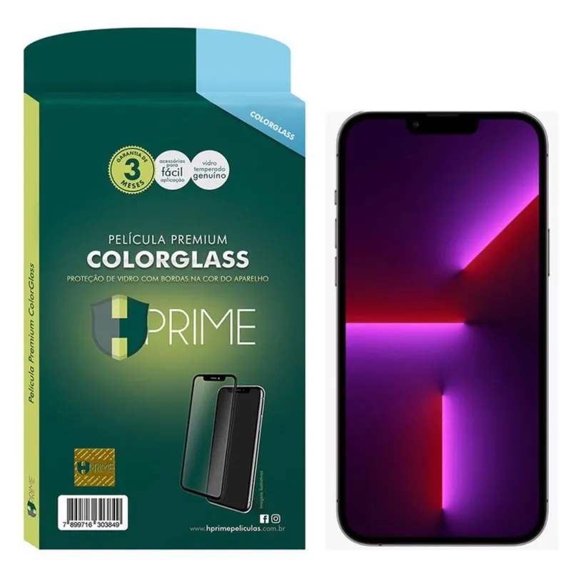 Película Hprime Colorglass Fosca HD Gamer - Iphone 13 Pro Max